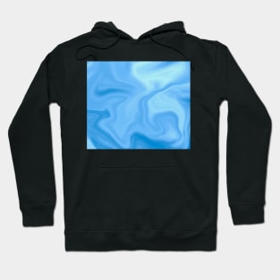 Blue Ocean Waves Hoodie